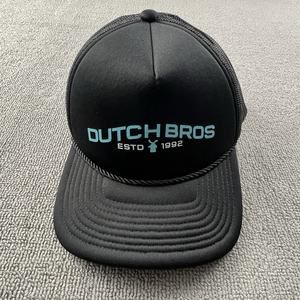 Dutch Bros Hat Adult One Size Black One Size Mesh Cap Casual Men's